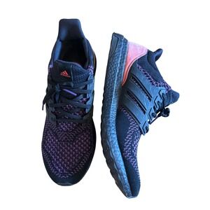 Adidas Ultraboost CBC Harlem Renaissance Black Purple Sneakers Size 11.5